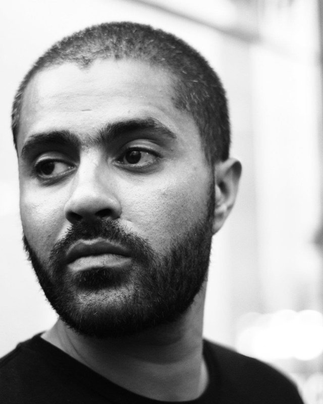 Portrait en noir et blanc d'Ape Man