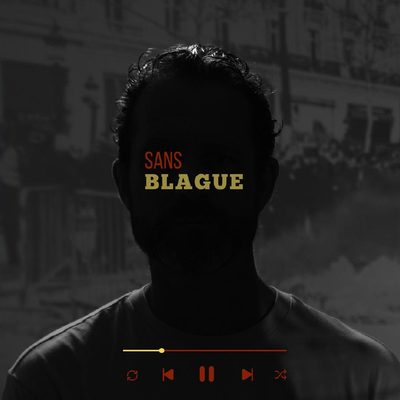 Pochette du single Sans blague
